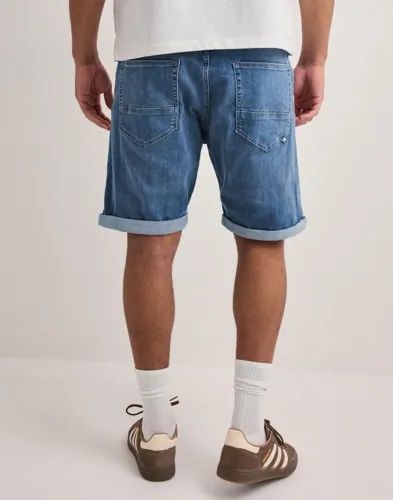 JACK & JONES Jjirick Jjfox Shorts Cb 310 Sn Jeansshorts herr – bild 3