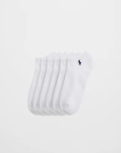 Polo Ralph Lauren vita ankelstrumpor i 6-pack