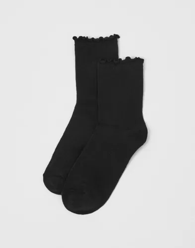 Pieces - Svart - Pcafia Socks Noos