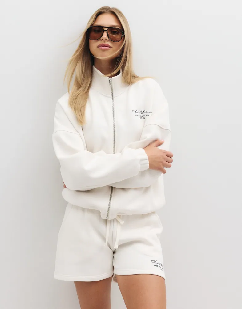 Script Zip Jacket
