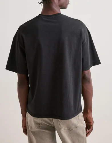 Que Sera Sera William Washed Tee Kortärmade t-shirts t-shirts - bas herr – bild 2