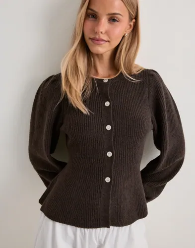 Pcsilly Ls Puff Knit Cardigan Noos 6