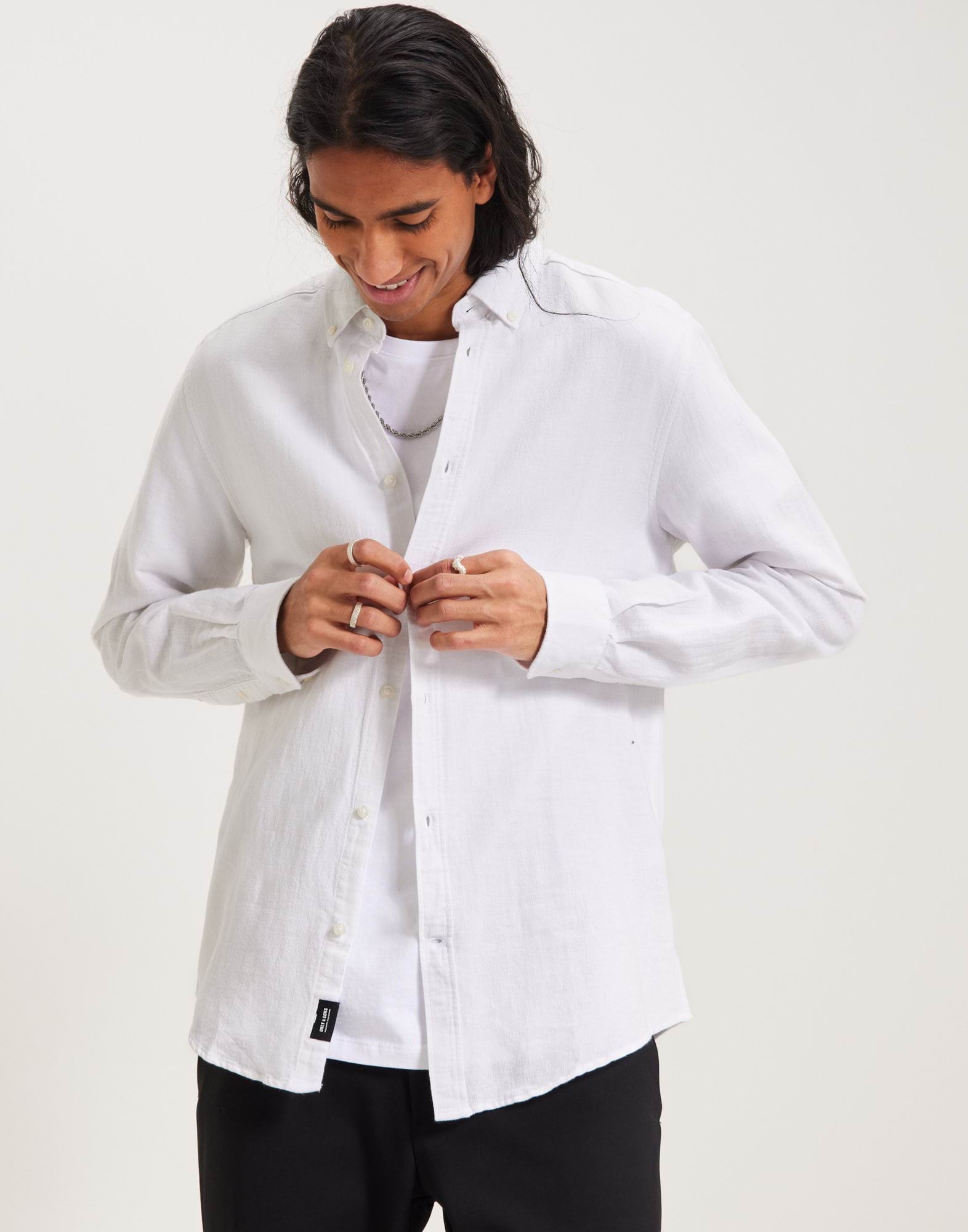 ONSARLO LS HRB LINEN SHIRT