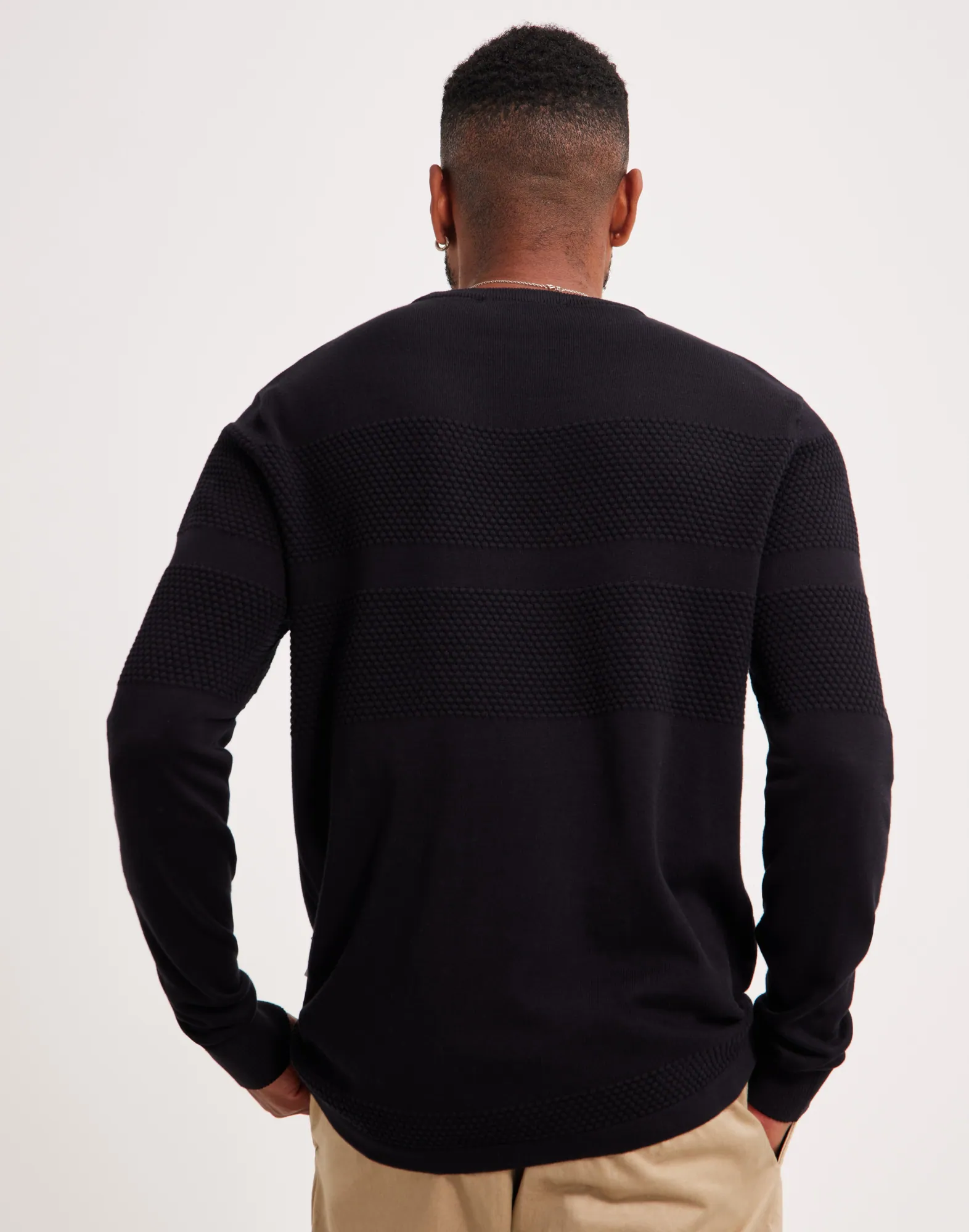 SLHMAINE LS KNIT CREW NECK W NOOS