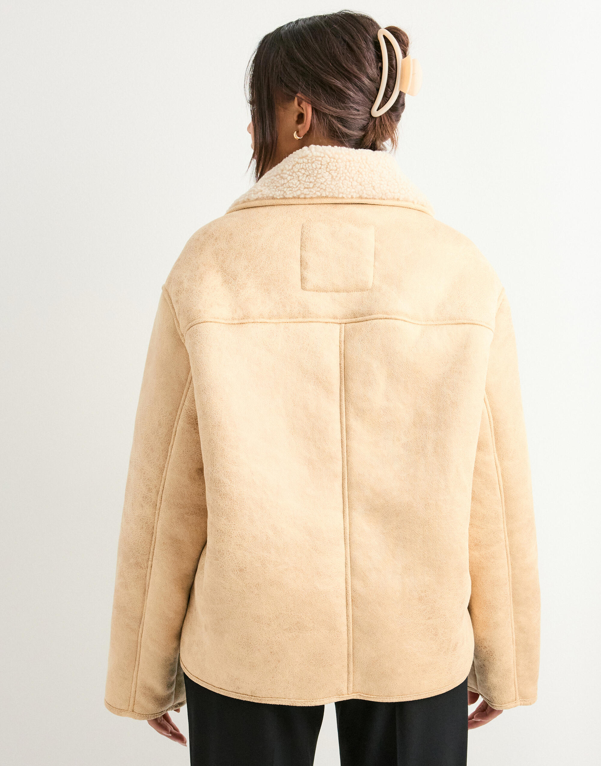 Buy Only ONLOFELIA LIFE BONDED JACKET CC OTW - Parsnip | Nelly.com
