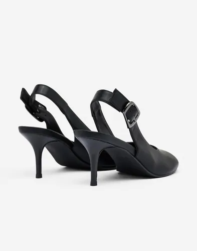 Nelly Round Toe Slingback pumps dam – bild 3