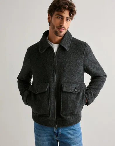 Slhjakob Wool Blend Jkt Skjortjackor 2