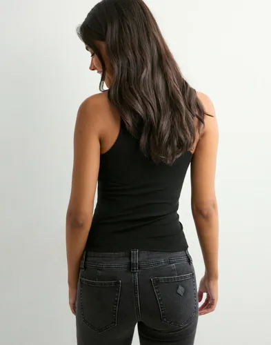 Nelly Perfect Tank Top linnen dam – bild 3