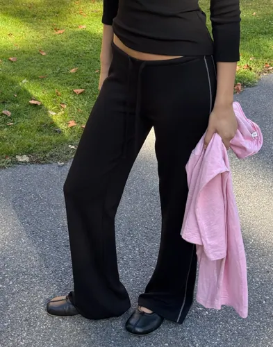 Track Bootcut Joggers