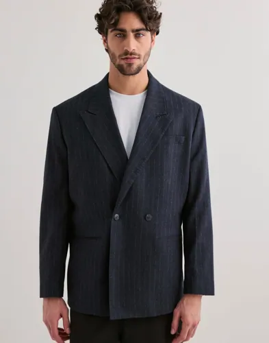 Selected Men Slhrelaxed-Anderson Wool Blend Db B Kavajer herr – bild 2