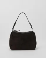 BECKSÖNDERGAARD - Brun - Suede Ginni Medi Bag