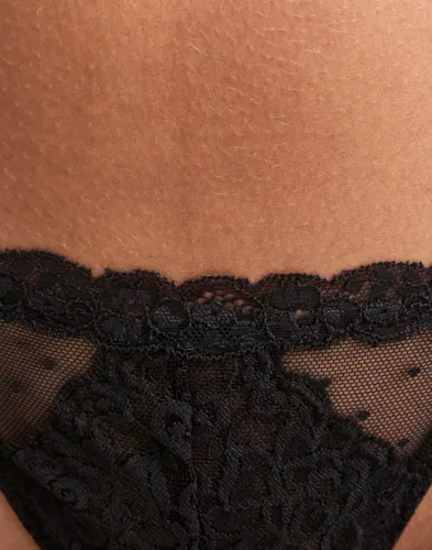 Nelly Lovers Lace 2-Pack Thong string dam – bild 3