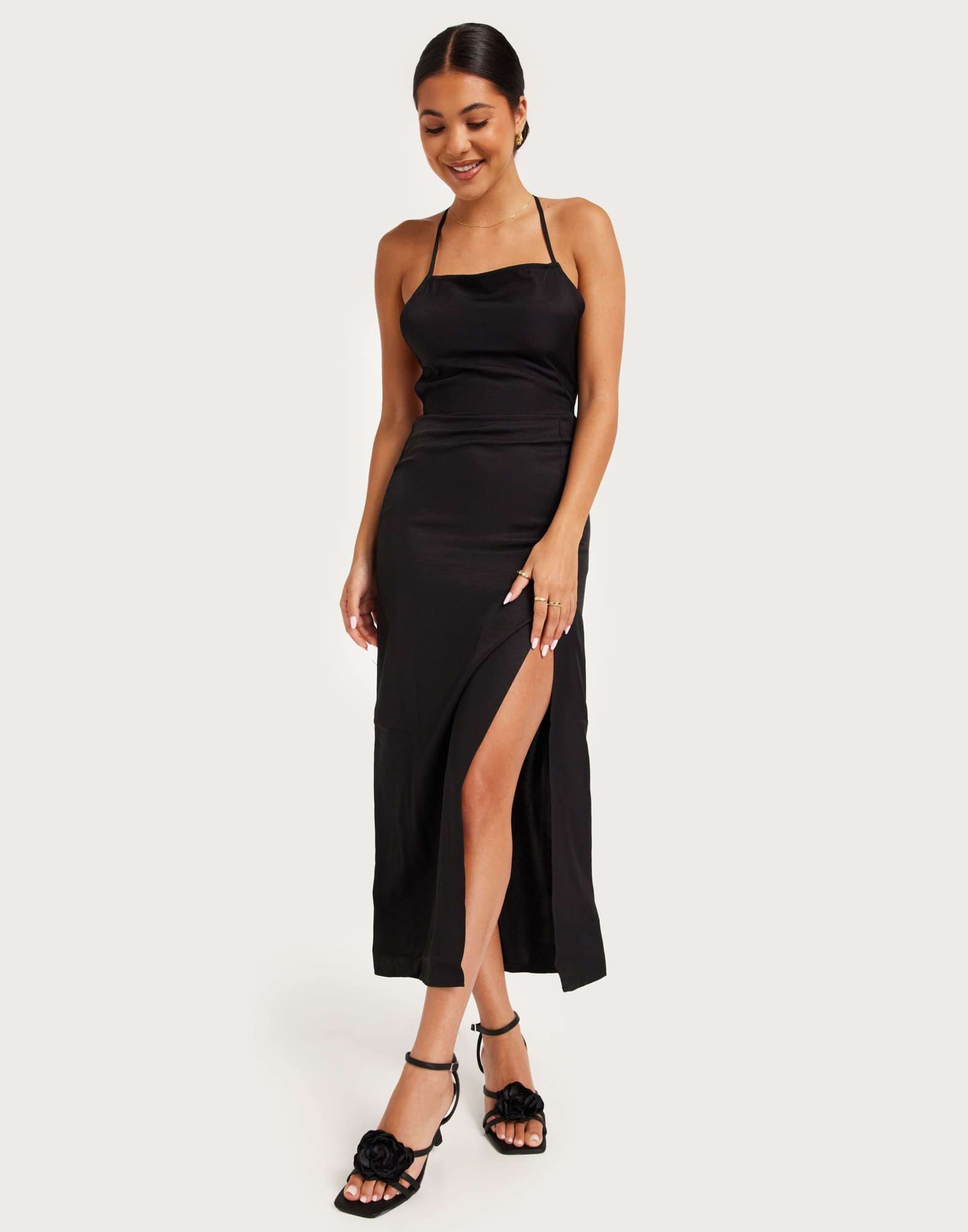 JXKATE STRAP DRESS WVN