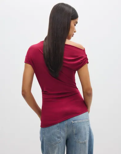 ONLY Onlaria S/L Assymetric Top Jrs toppar dam – bild 3