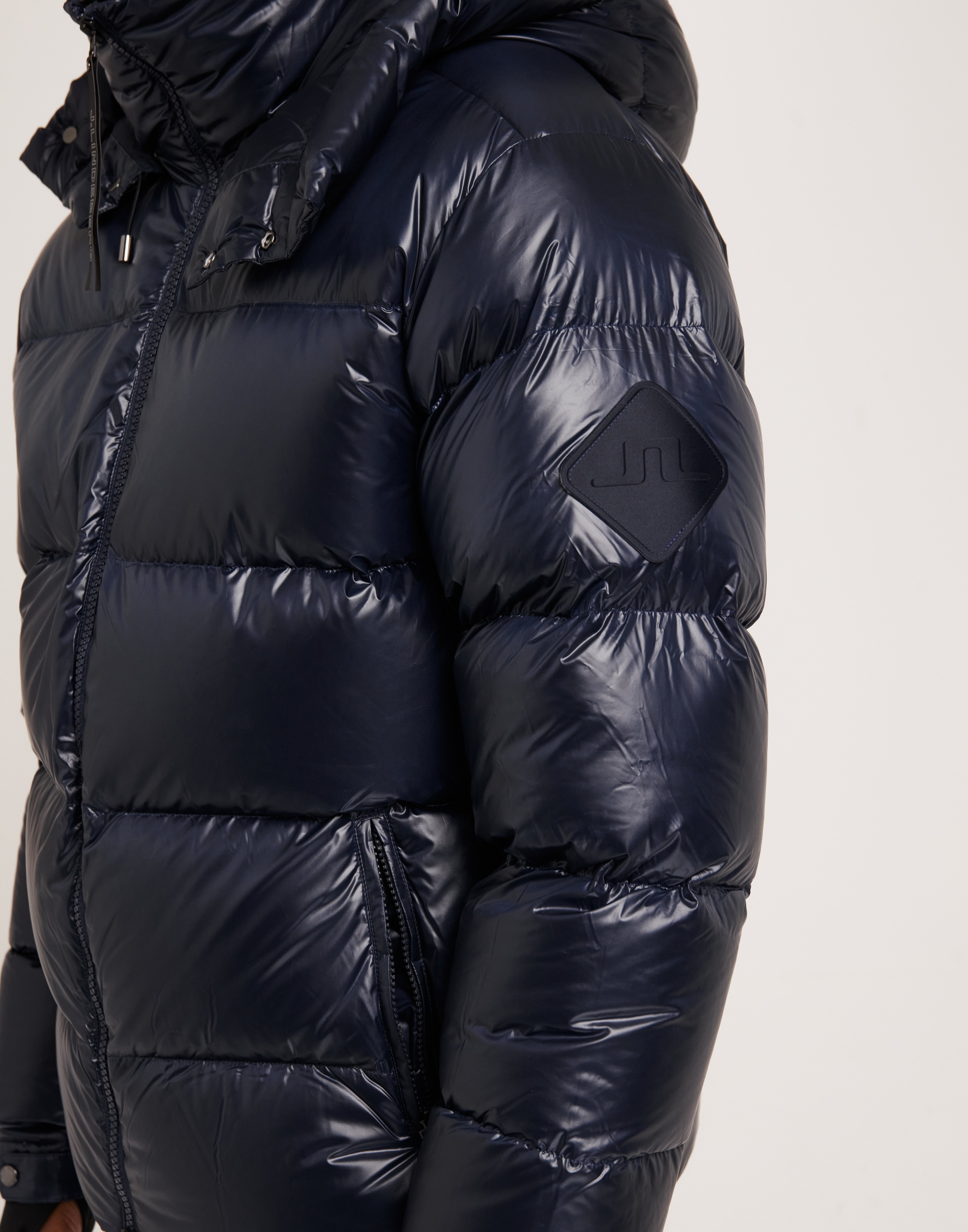 Buy J Lindeberg Creek Down Jacket - Navy | NLYMAN