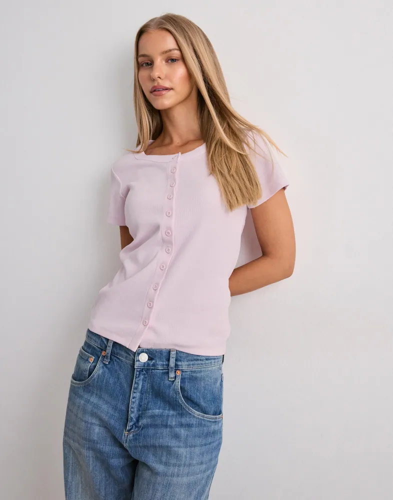Pcmay Ss Cardigan Top Jrs Bc