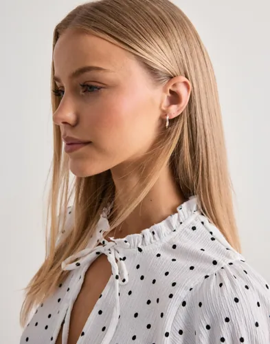 Pilgrim - Silver - Here Hoop Earrings