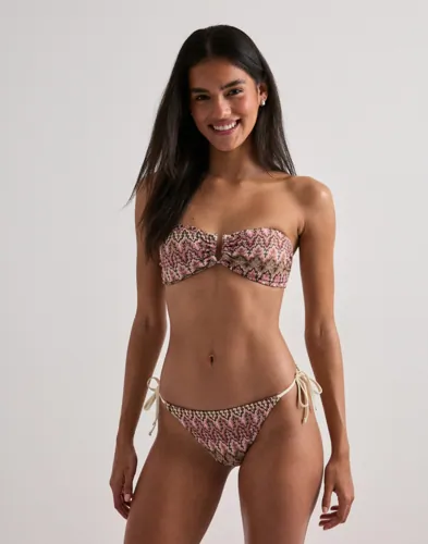 BECKSÖNDERGAARD - Pink - Amber Bandeau Bikini Top