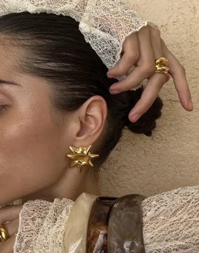 Muli Collection - Guld - Solare Earrings