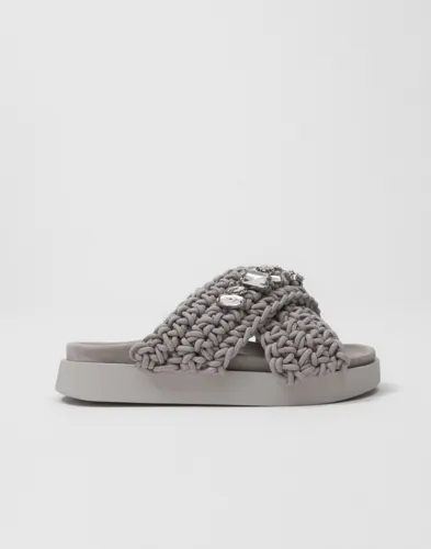 Inuikii - Grå - Slipper Woven Stones