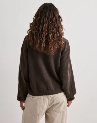 Pcida Ls O-Neck Knit Cardigan Noos 3