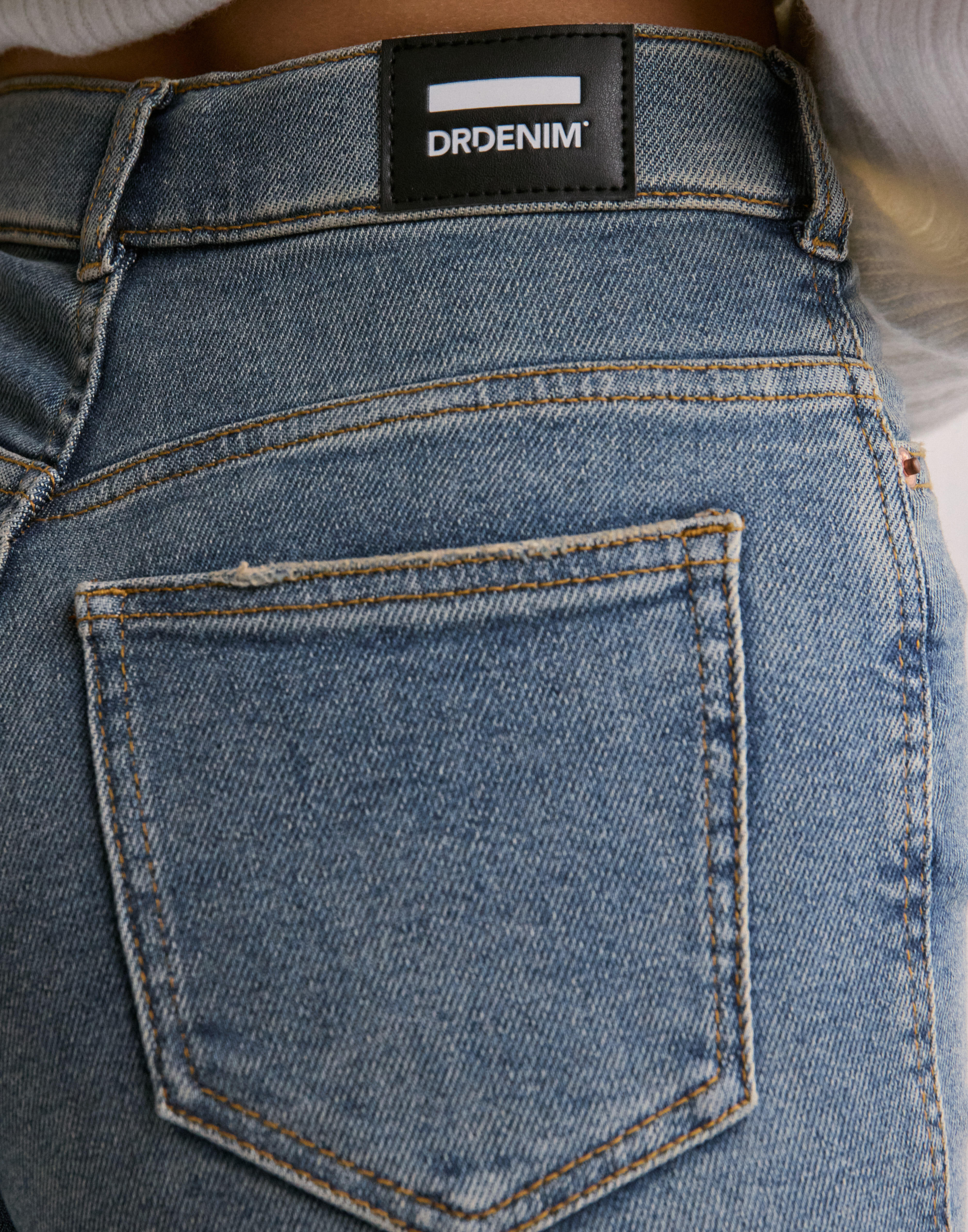 Buy Dr Denim Moxy Straight *NY*Cape Mid Dirt - Main Image