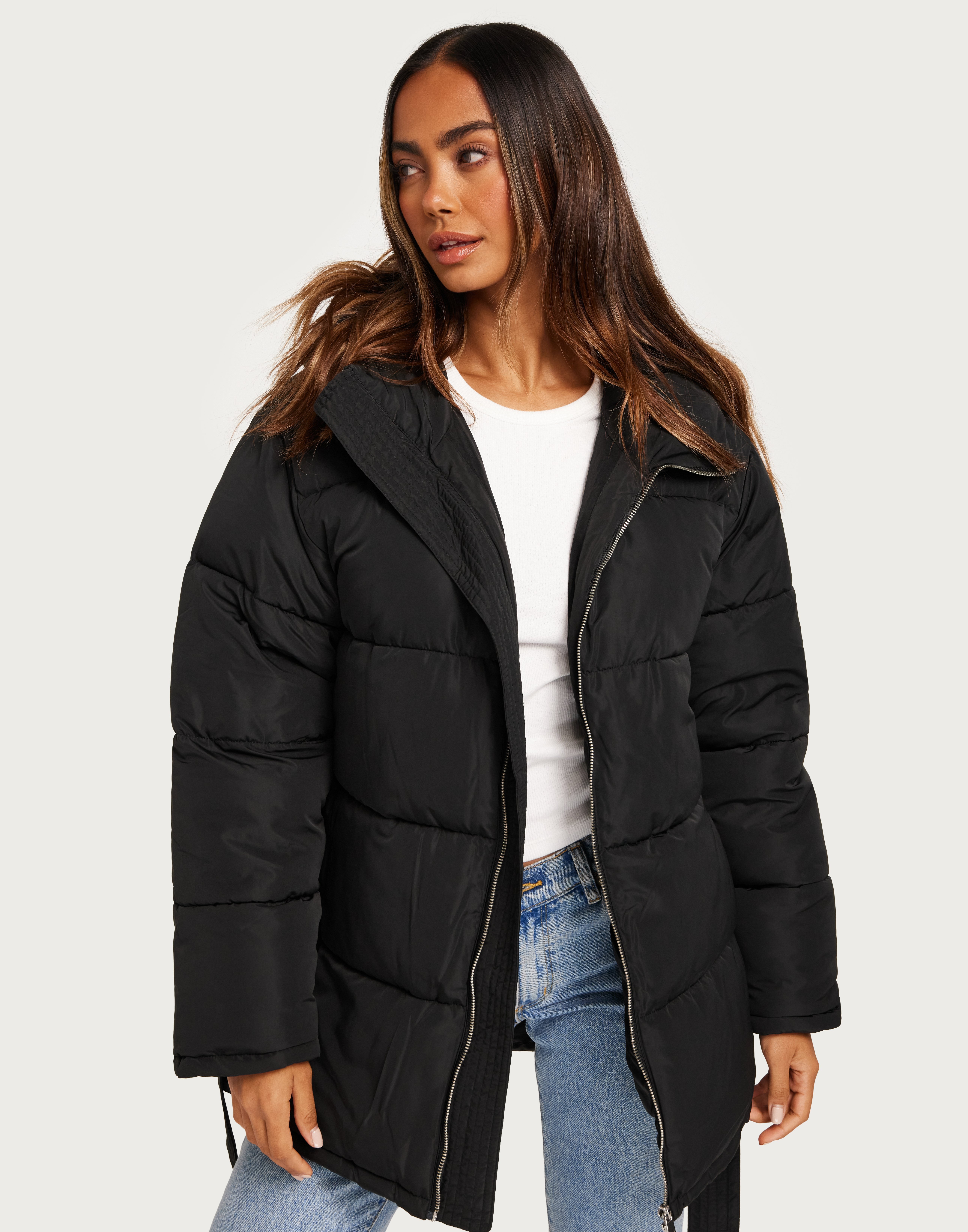 Nelly - Sort - Precious Puffer Jacket