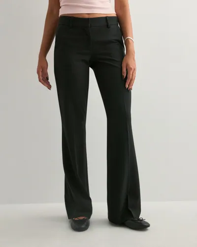 Nelly - Sort - Low Waist Flare Suit Pants