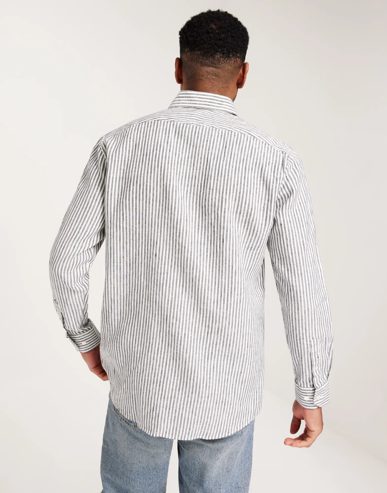 SLHREGPURE-LINEN SHIRT LS BUTTON DO