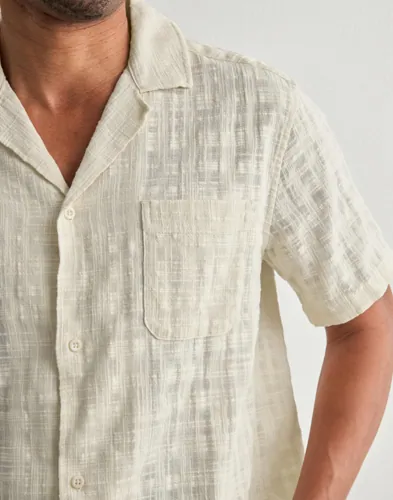 LES DEUX Lesley Slub SS Shirt 2.0 Rutiga skjortor herr – bild 3