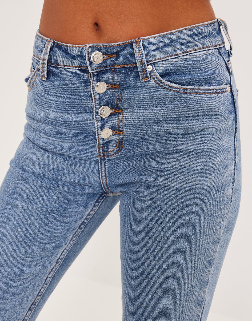 Onlemily Hw Straight ANK Mae334 Noos, donkerblauw (dark blue denim), 29W / 34L