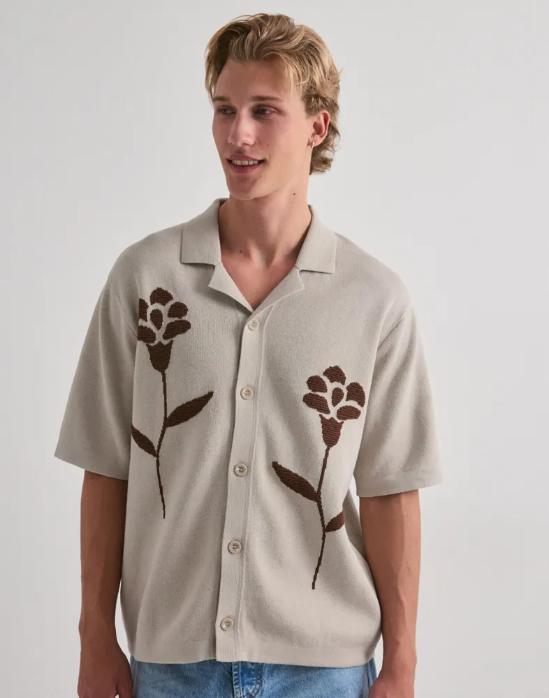 Onssonny Rlx Ss Shirt Knit Kortärmade skjortor