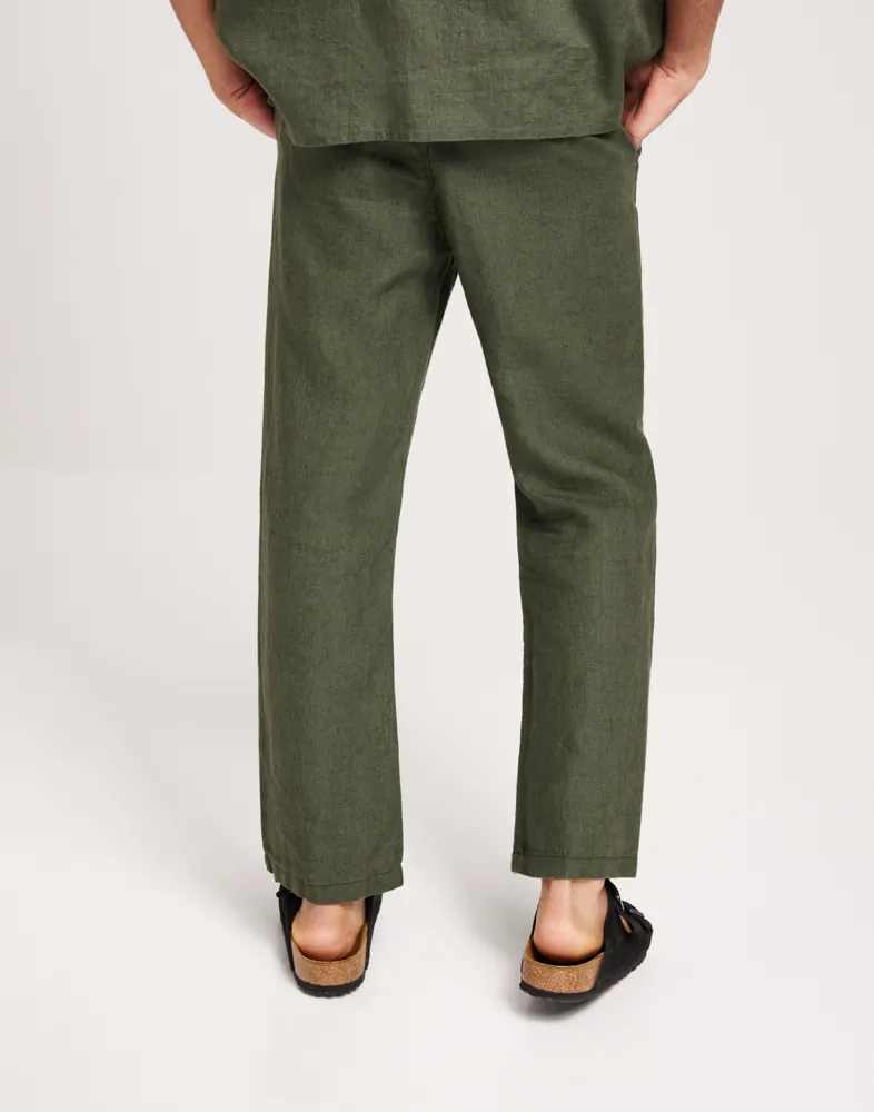 Loose linen pant - GOTS/Vegan