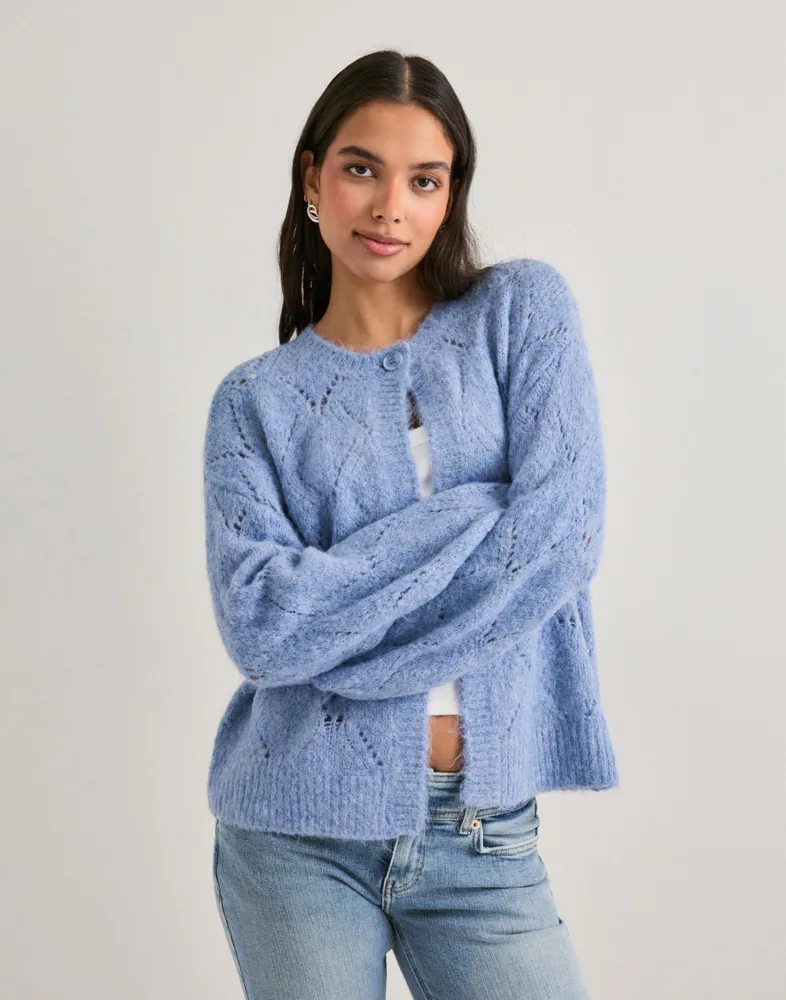 Vmshell Ls O-Neck Onebutton Cardiga