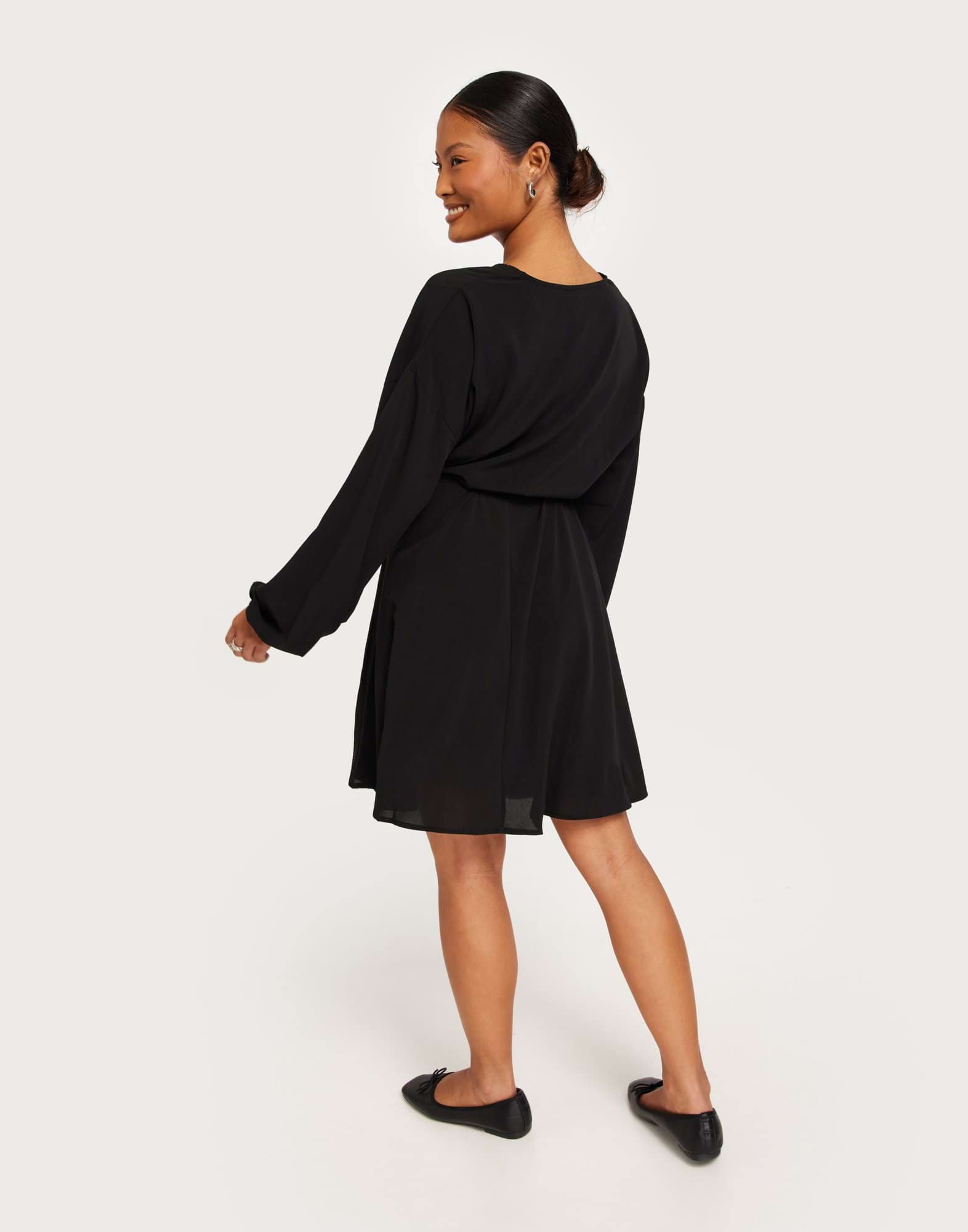 Vero Moda Vmalba Ss Short Dress Wvn Ga Noos Ladies Keid, Bonnie Blue/Aop: Joey Dot
