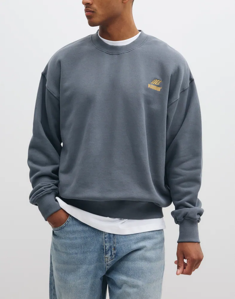 Woodbird Wbduke Action Crew Sweatshirts tröjor herr – bild 2