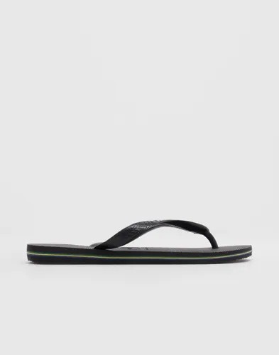 Havaianas Hav. Brasil Logo Flip-Flops Svart