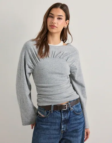Neo Noir - Grå - Kaiba Knit Blouse