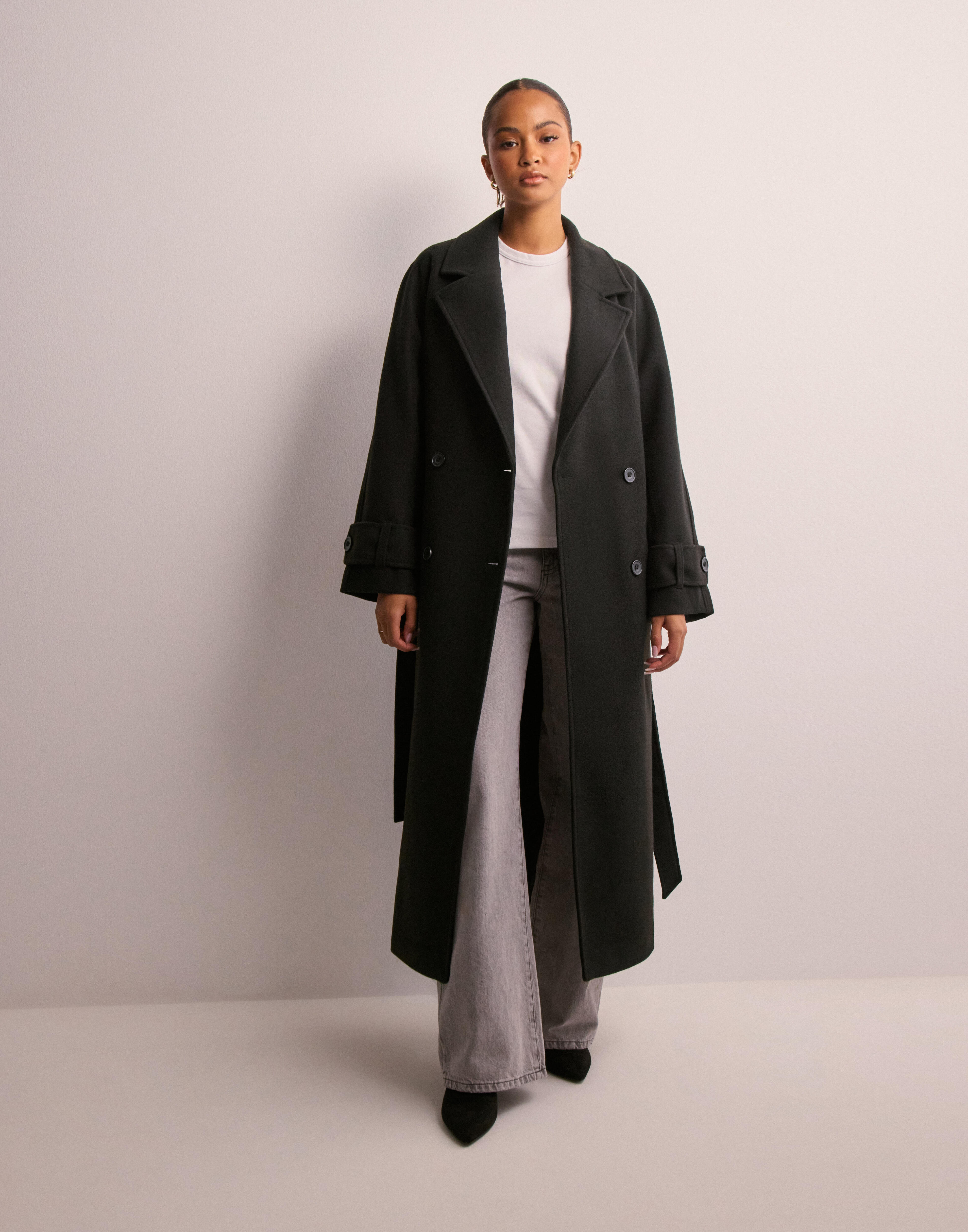 Buy Nelly Warm Trench Coat - Black | Nelly.com