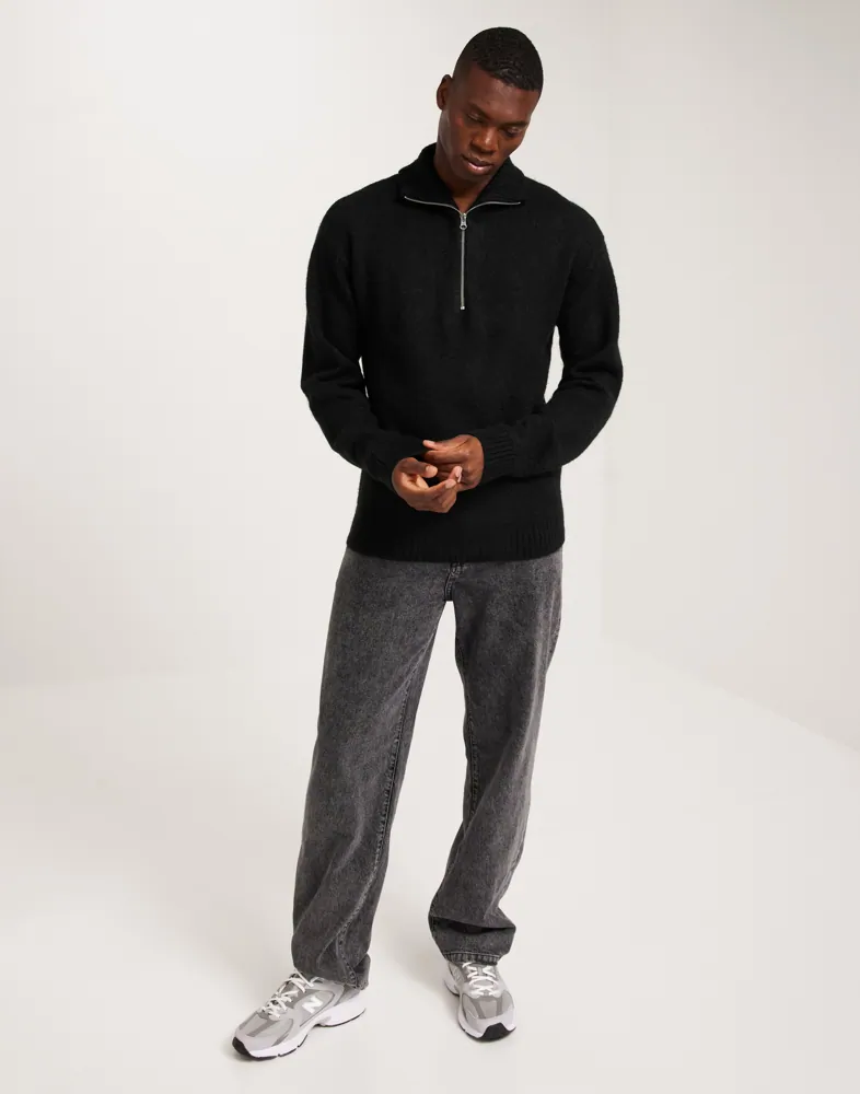 JOROLLIE KNIT HALF ZIP SN