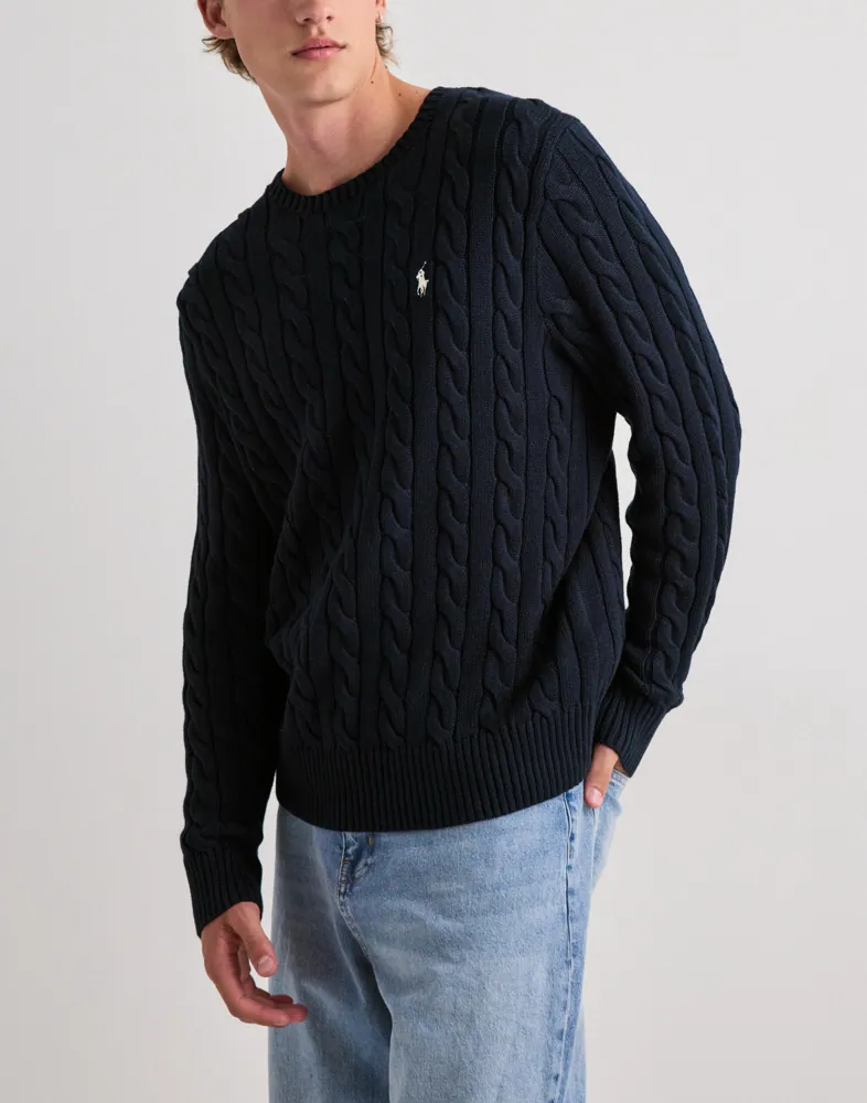 Polo Ralph Lauren Ls Driver Cn-long Sleeve-pullo Stickade tröjor herr – bild 2