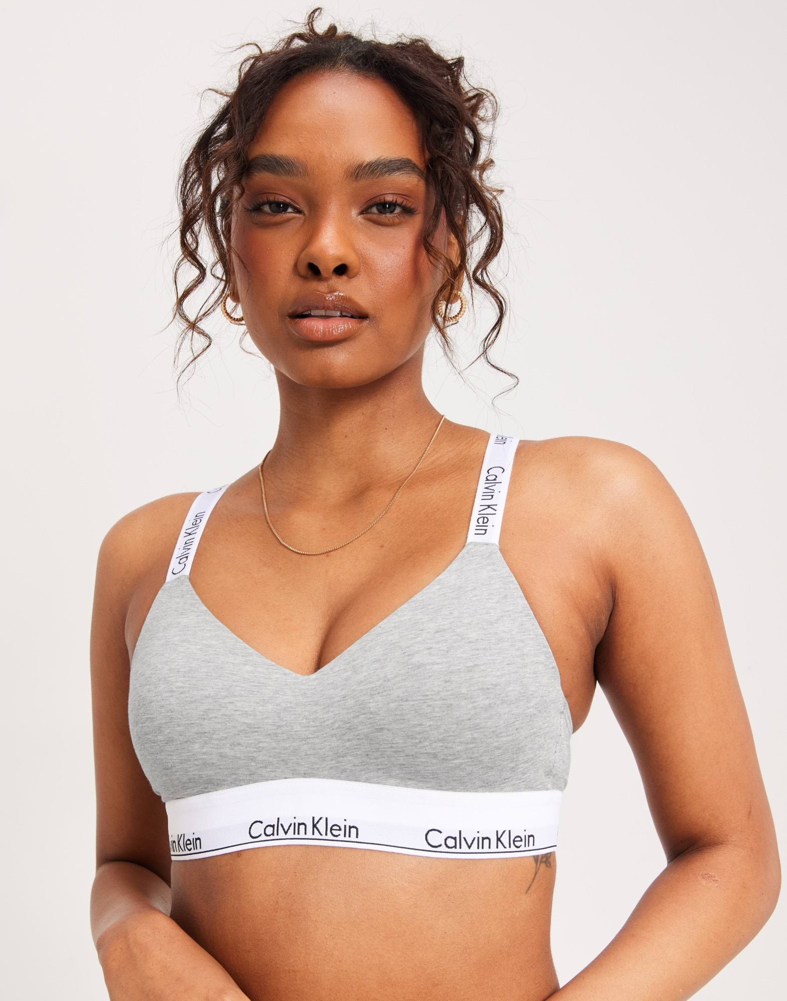 Buy Calvin Klein Underwear LGHT LINED BRALETTE - *NY*GREY HEATHER |  Nelly.com