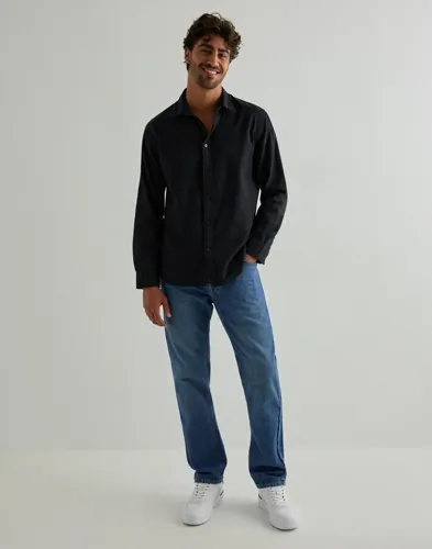 Selected Men Slhregnoah Brushed Twist Shirt Ls N Vardagsskjortor herr – bild 3