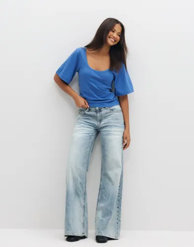 Nelly Batwing Sleeve Tee toppar dam – bild 2