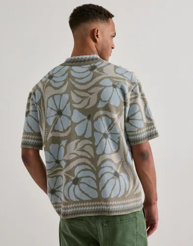 ONLY & SONS Onsduke Rlx 14 Jaq Ss Shirt Knit Mönstrade skjortor herr – bild 3