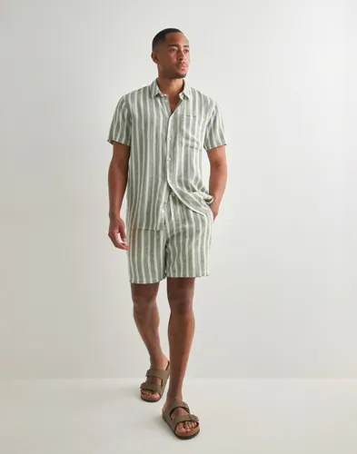 Solid Sdfried Shorts Linneshorts herr – bild 3