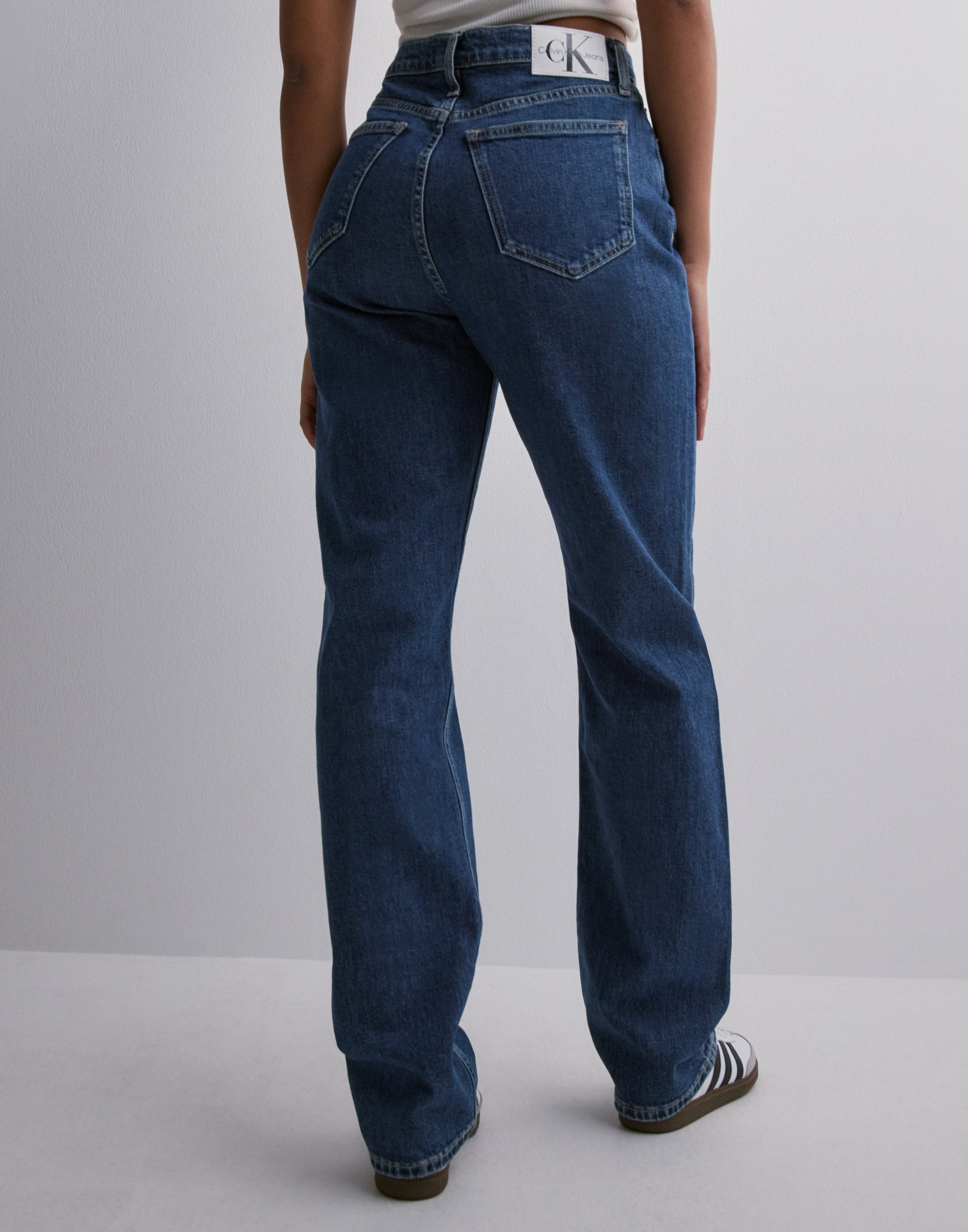 Calvin klein women's high rise jeans best sale