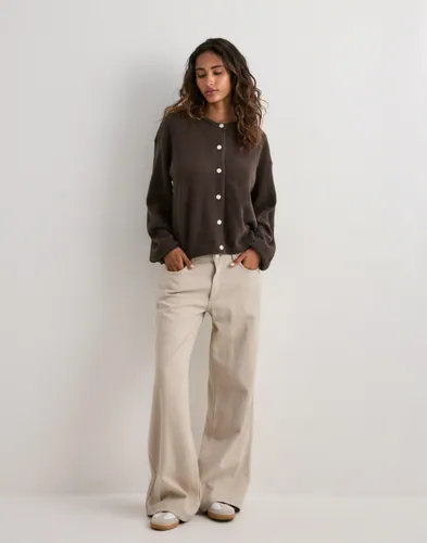 Pcida Ls O-Neck Knit Cardigan Noos 2