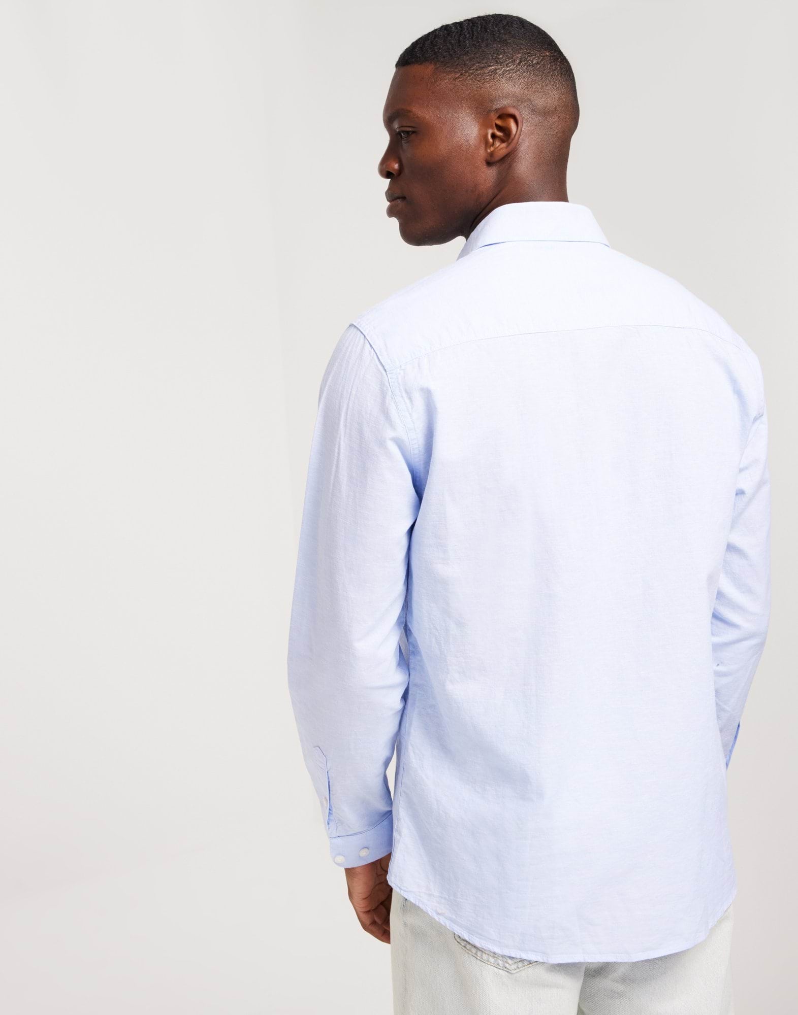 SLHREGNEW-LINEN SHIRT LS CLASSIC