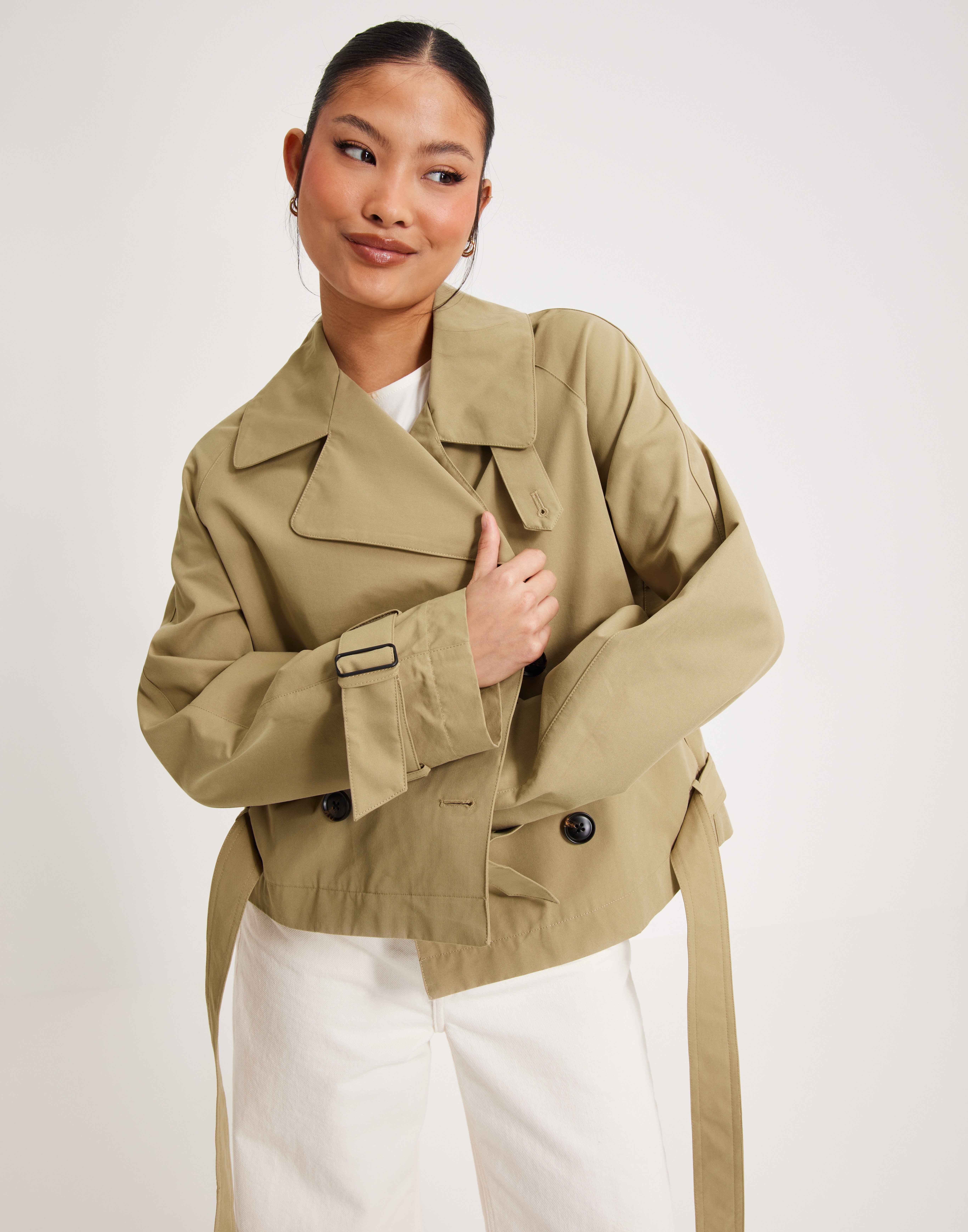 Buy JJXX JXEMILY SHORT TRENCHCOAT OTW - Twill | Nelly.com